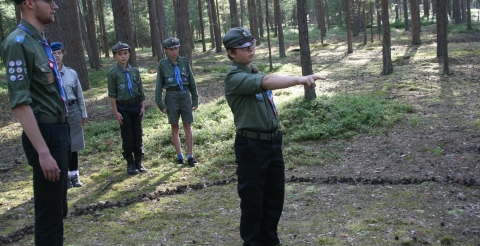 Relacja zuchów i harcerzy z Czapur, którzy swój obóz spędzili w Pogorzelicy.