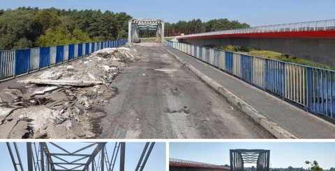 Sterowanie ruchem na moście w Rogalinku