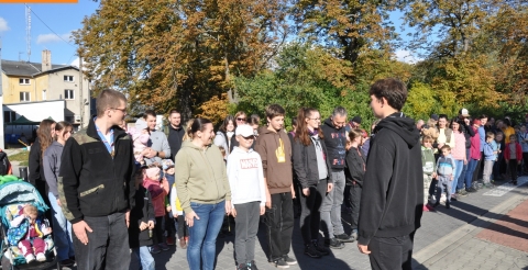 Harcerski klimat na Rajdzie Rodzinnym