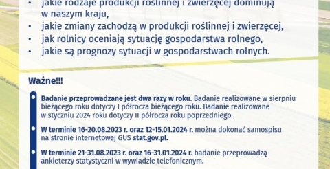 Ankieta koniunktury w gospodarstwie rolnym