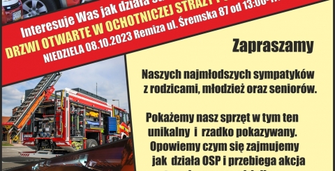 Drzwi Otwarte w OSP Mosina