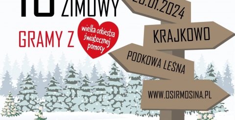 10 bieg zimowy w ramach WOŚP