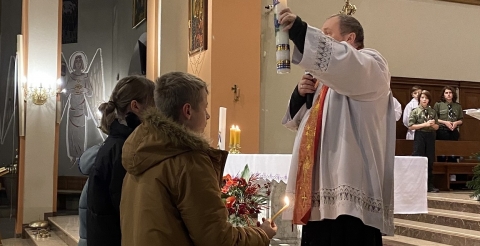 Betlejemskie Światło Pokoju w naszej gminie