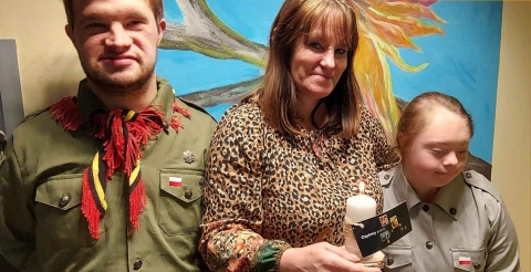 Betlejemskie Światło Pokoju w naszej gminie