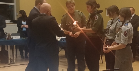 Betlejemskie Światło Pokoju w naszej gminie