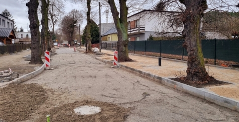 Budowa ul. Sienkiewicza w Mosinie