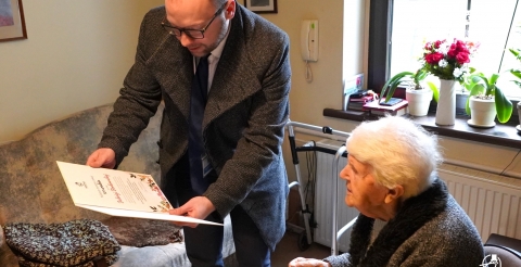 Szacowna jubilatka z Krosinka