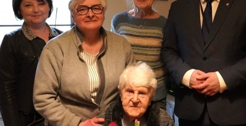 Szacowna jubilatka z Krosinka