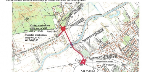 Opracowanie dokumentacji połączenia ulicy Konopnickiej ze Strzelecką