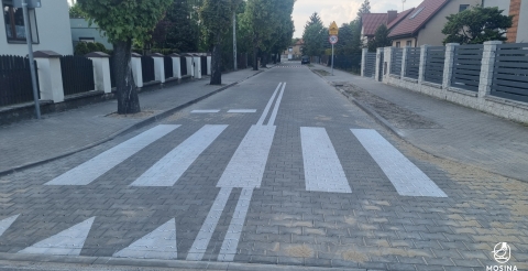 Stan inwestycji w Mosinie ul. Piaskowa