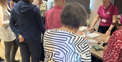 Spotkanie Koła Gospodyń Wiejskich z Dymaczewa Starego z sanepidem pt. Profilaktyka raka piersi 