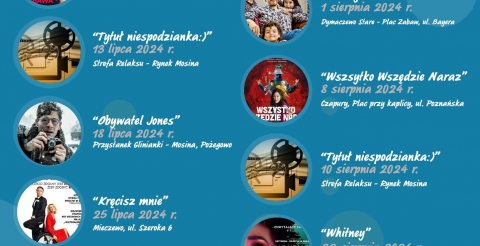 Kino plenerowe w Gminie Mosina