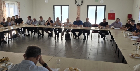 Spotkanie z sołtysami sołectw i przewodniczącymi osiedli