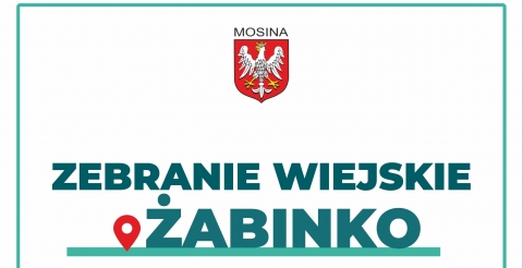 Zebranie wiejskie sołectwa Żabinko