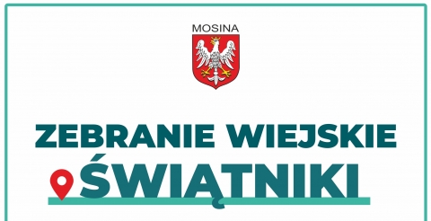 Zebranie wiejskie sołectwa Świątniki