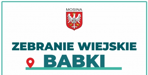 Zebranie wiejskie sołectwa Babki