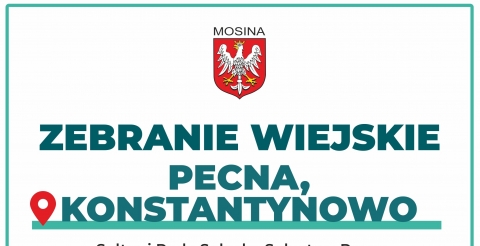 Zebranie wiejskie sołectwa Pecna, Konstantynowo