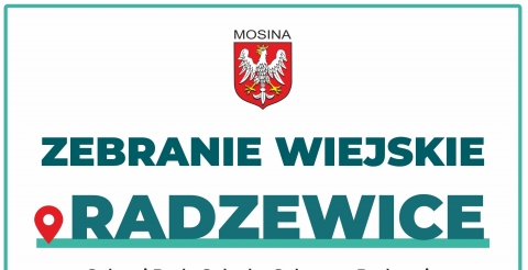 Zebranie wiejskie sołectwa Radzewice