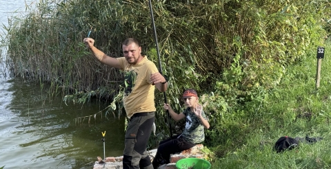 Zawody wędkarskie "Żegnajcie Wakacje"