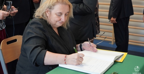 65 Otwarcie sali gimnastycznej w Krosinku