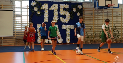 45 Otwarcie sali gimnastycznej w Krosinku