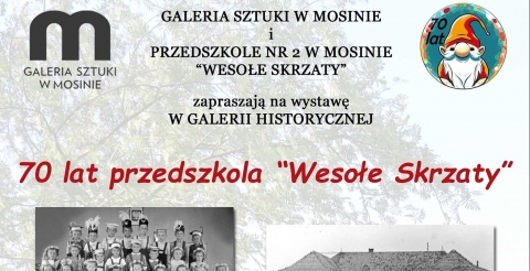 Wystawa 70-lecie Przedszkola nr 2 "Wesołe Skrzaty"