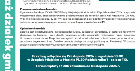 działka Radzewice ul