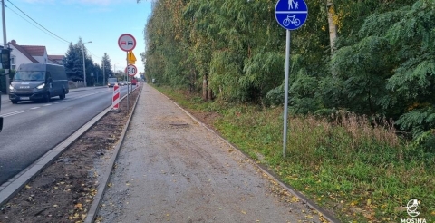 1 Droga pieszo rowerowa ul