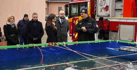 Wizyta przedstawicieli Parlamentu i Rady Ministrów w Gminie Mosina