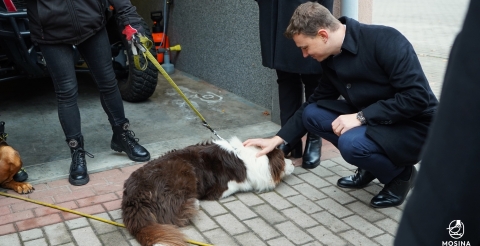 Wizyta przedstawicieli Parlamentu i Rady Ministrów w Gminie Mosina