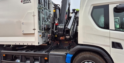 Nowe śmieciarki w PUK Mosina