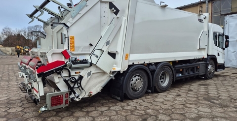 Nowe śmieciarki w PUK Mosina