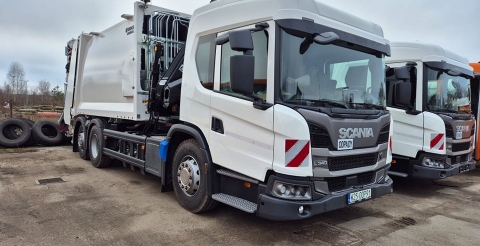 Nowe śmieciarki w PUK Mosina