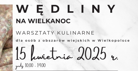 Kulinarne warsztaty dla osób z obszarów wiejskich