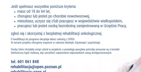 rehabilitacja onkologiczna