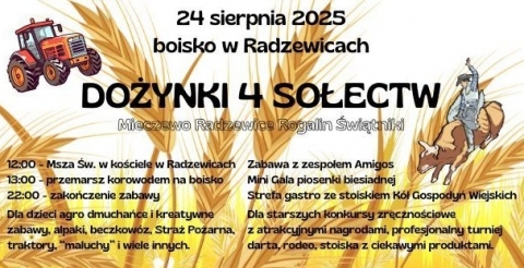 Dożynki czterech sołectw