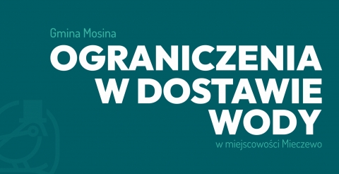 Przerwa w dostawie wody w Mieczewie