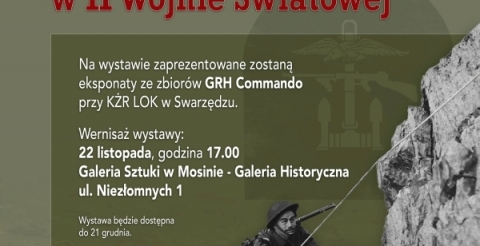 Wystawa "Polscy Komandosi w II wojnie światowej"