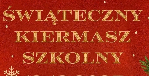 Świąteczny kiermasz szkolny