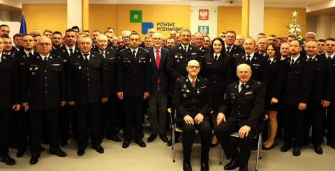 Strażackie podsumowanie roku w Starostwie
