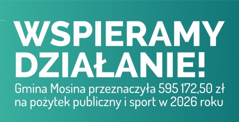 Jak Gmina Mosina inwestuje środki na pożytek publiczny?