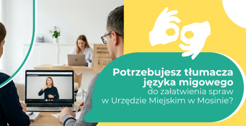 Tłumacz języka migowego w Urzędzie