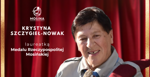 Krystyna Szczygieł-Nowak laureatką medalu
