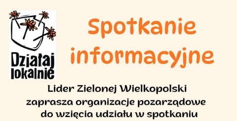 Lider Zielonej Wielkopolski zaprasza na spotkanie