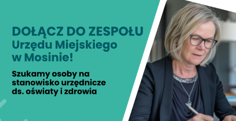 Dołącz do zespołu Urzędu Miejskiego w Mosinie