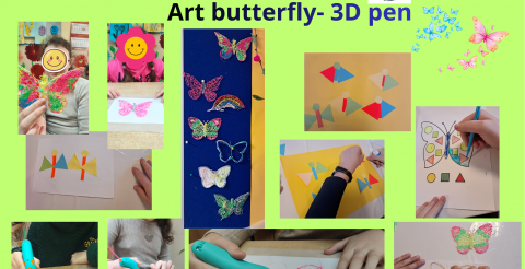 Art butterfly