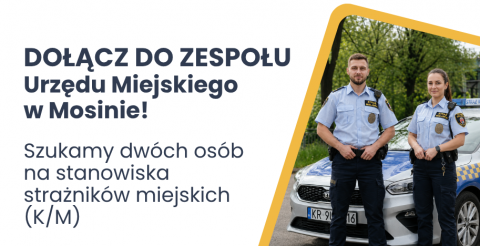 Praca w Straży Miejskiej w Mosinie