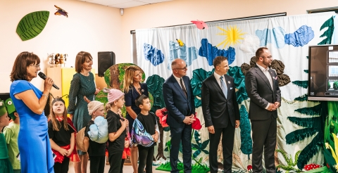 Otwarcie Gminnego Żłobka i rozbudowanego Przedszkola Integracyjnego nr 3 w Mosinie