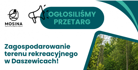 Przetarg na zagospodarowanie terenu w Daszewicach