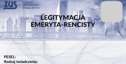 Nowe wzory legitymacji emeryta-rencisty